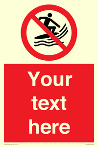 Custom No surf craft